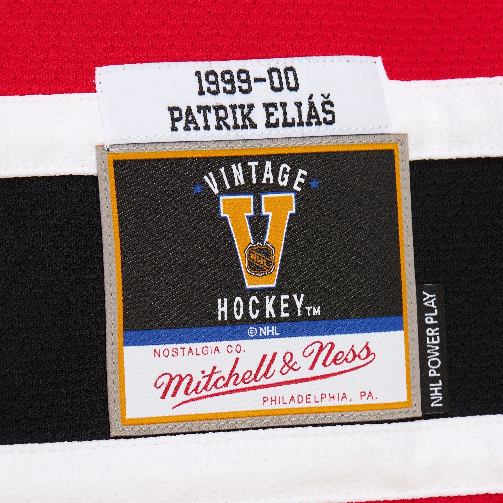 Mitchell & Ness Men's NHL Dark Jersey Devils 1999 Patrik Elias sold by Zulily product image thumbnail 5