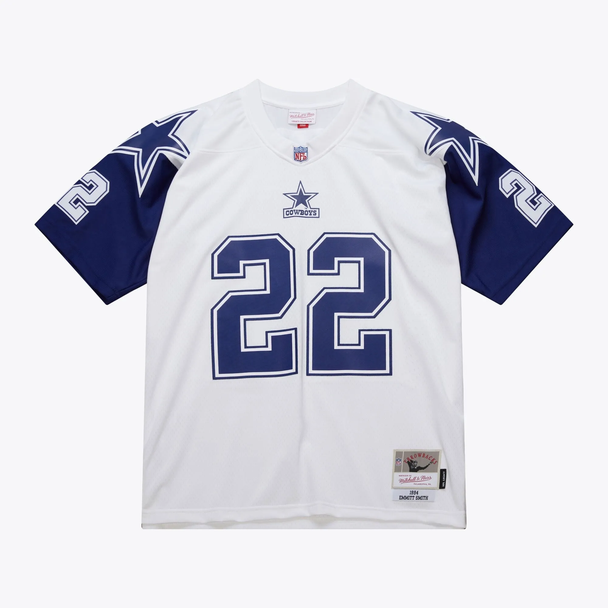 Mitchell & Ness Men's NFL White Jersey Cowboys 1994 Emmitt Smith sold by Zulily product image thumbnail 2