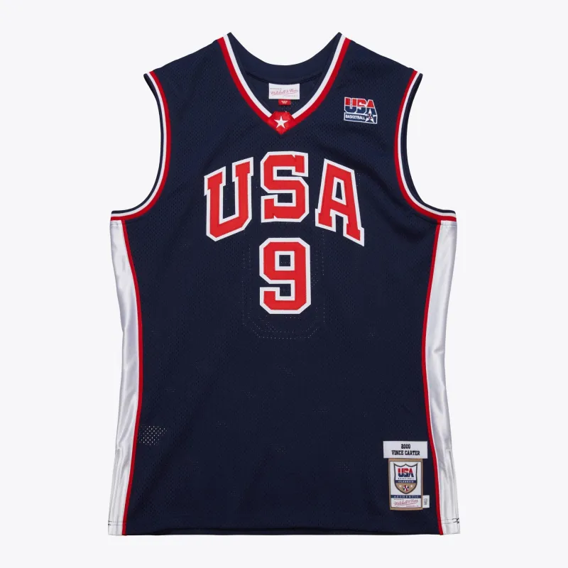 Mitchell & Ness Men's NBA Dark Jersey Usa 2000 Vince Carter made by Mitchell & Ness