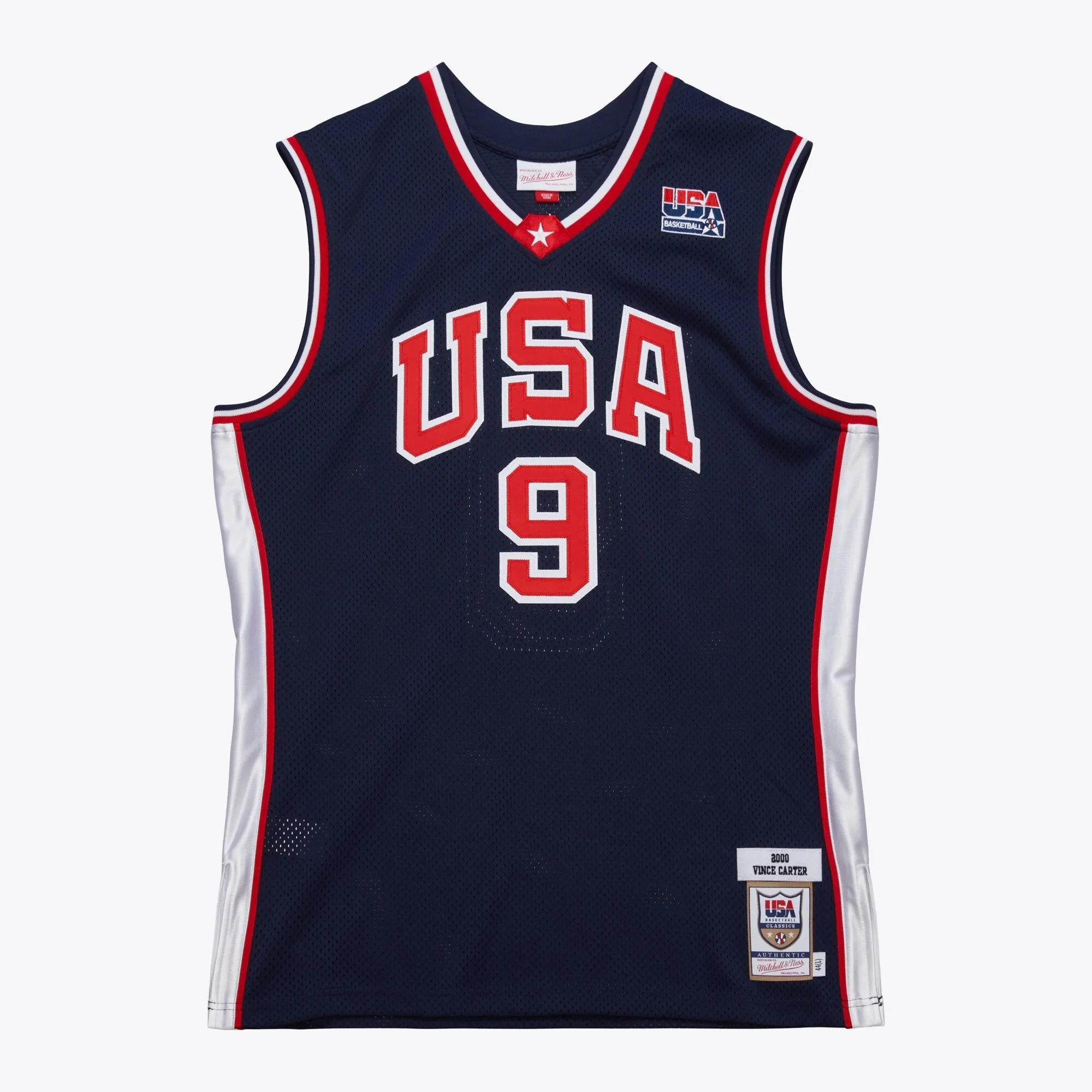 Mitchell & Ness Men's NBA Dark Jersey Usa 2000 Vince Carter sold by Zulily