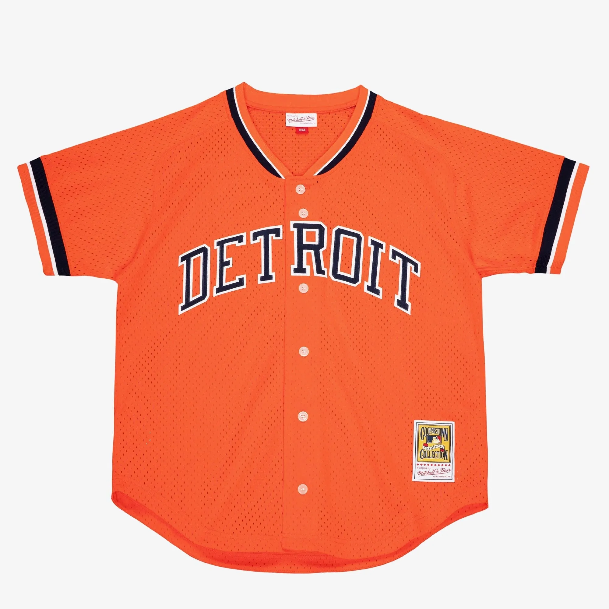 Mitchell & Ness Men's MLB Authentic Bp Jersey - Button Front Tigers 1993 Kirk Gibson sold by Zulily