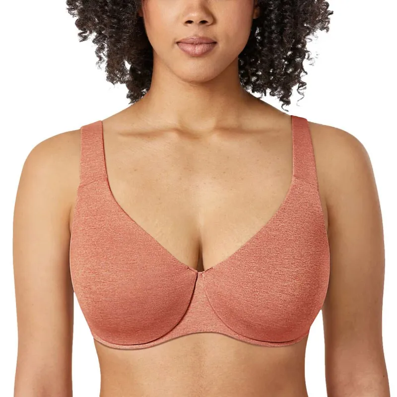 Plus Size Minimizer Underwire Bra – Full Coverage Seamless made by Zulily
