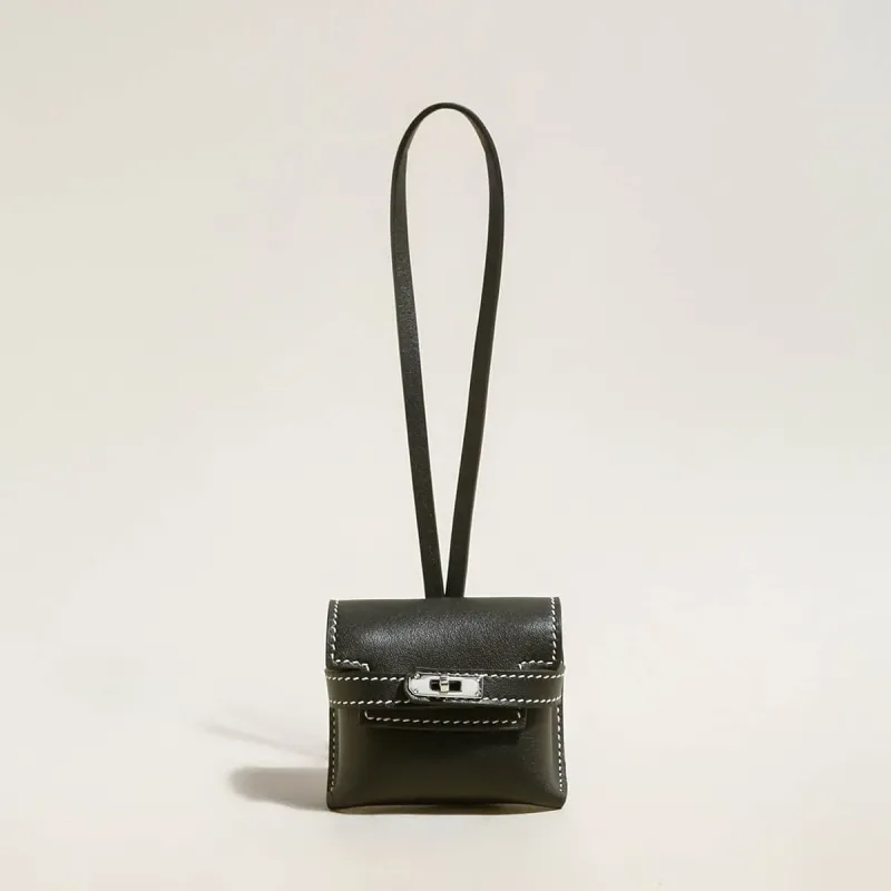 Leather Crafted Airpods Case Wrist Pouch made by Zulily