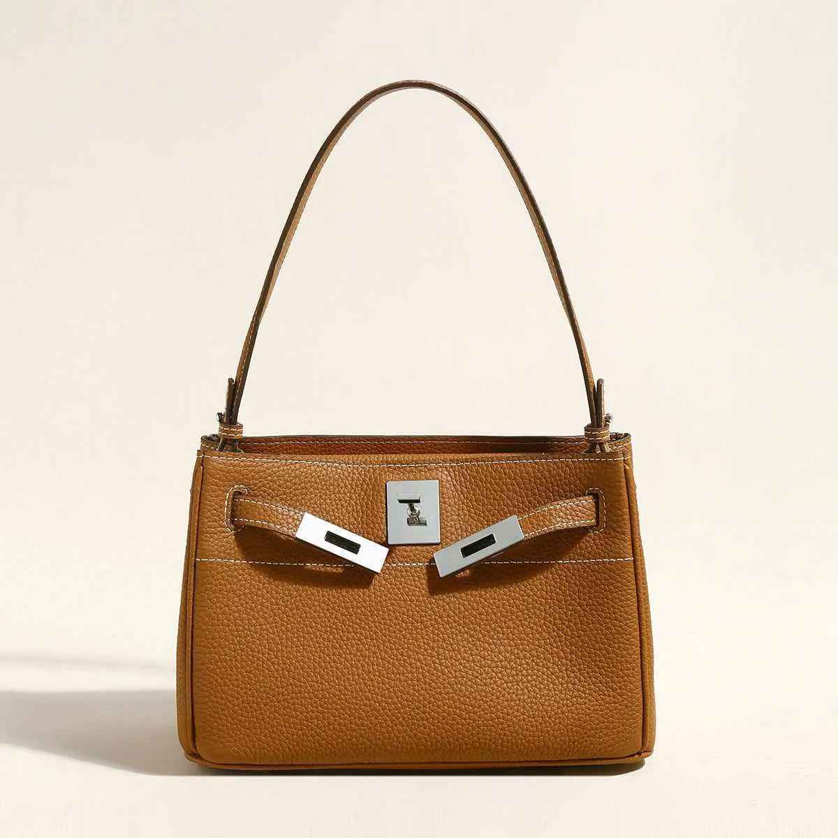 Classic Leather Box Bag sold by Zulily product image thumbnail 2