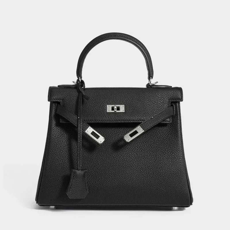 Queens Mini Top Handle Leather Bag made by Zulily