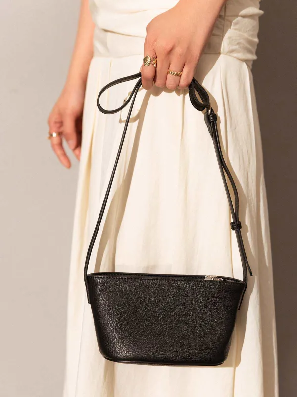 Samantha Zip Top Crossbody Shoulder Bag made by Zulily