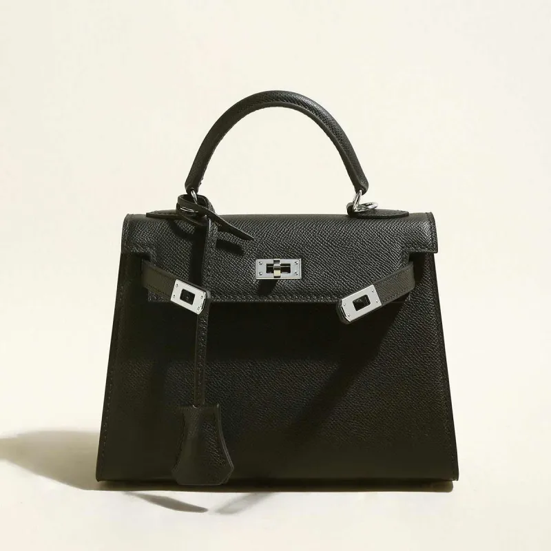 Clifton Leather Top Handle Bag made by Zulily