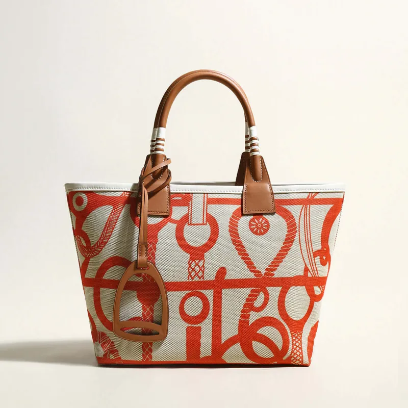 Colorful Abstract Top Handle Bag made by Zulily