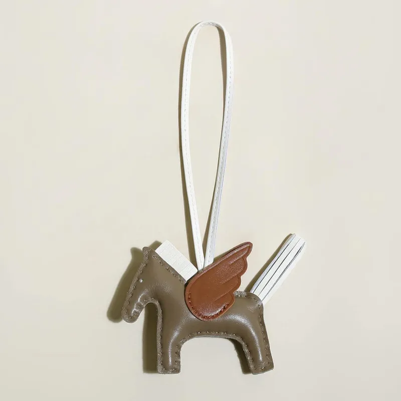 Equestrian Horse Leather Bag Charm made by Zulily