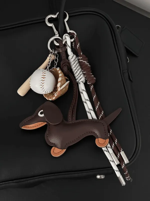 Dear Dachshund Bag Charm made by Zulily