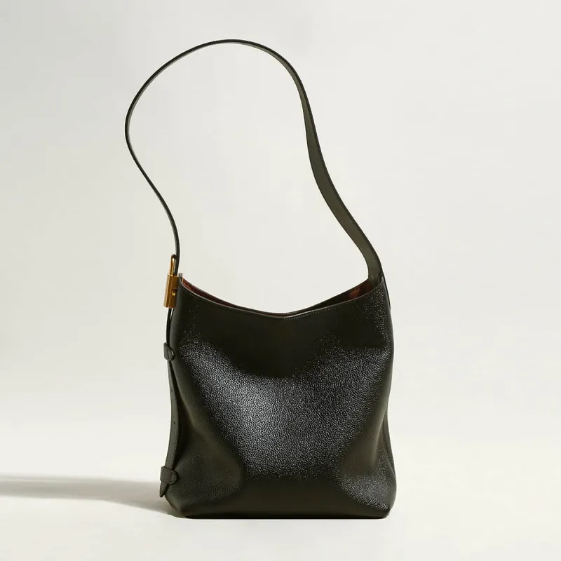 Essential Leather Bucket Bag made by Zulily