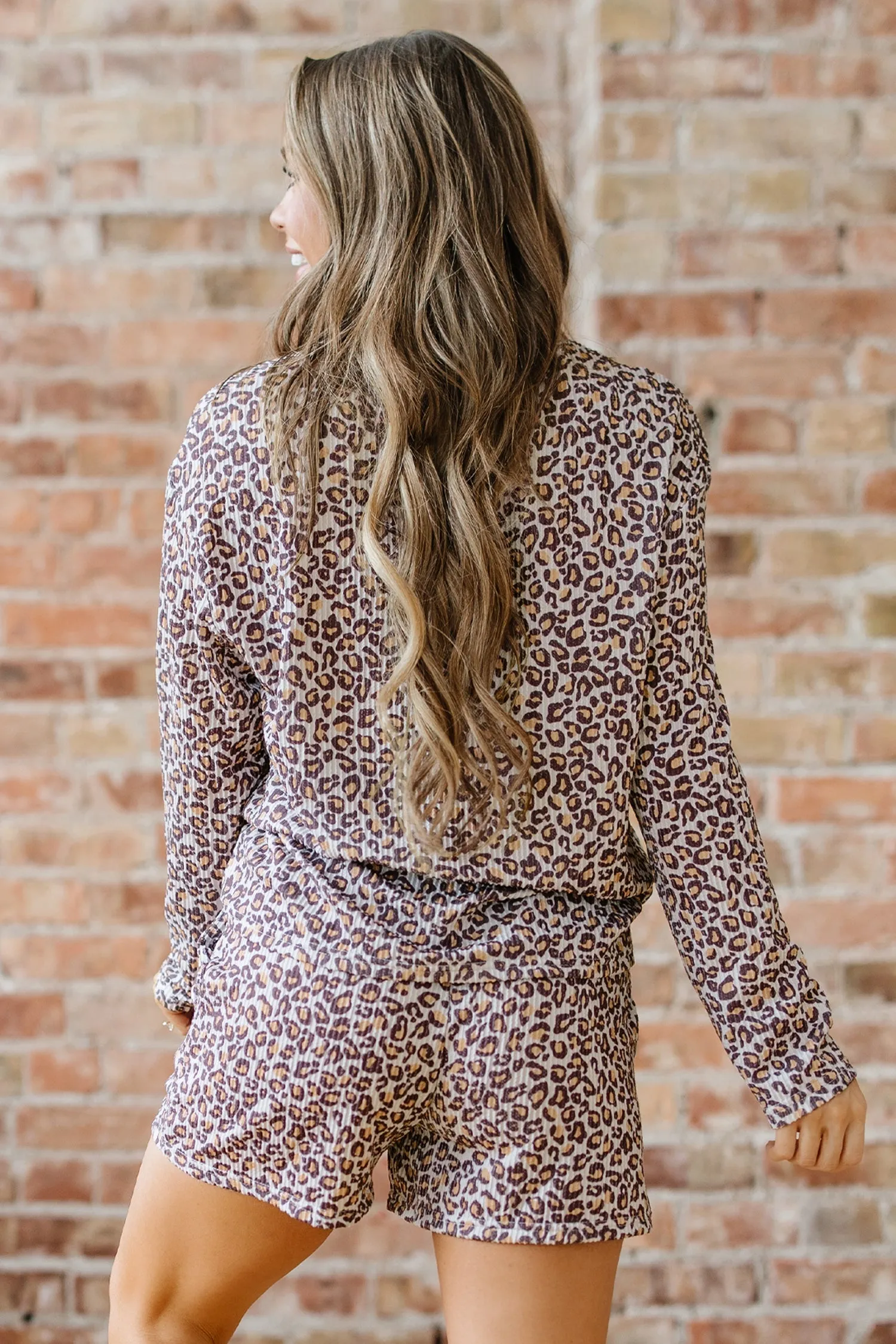 Threaded Pear Willow Ribbed Long Sleeve Lounge Set sold by Zulily product image thumbnail 2