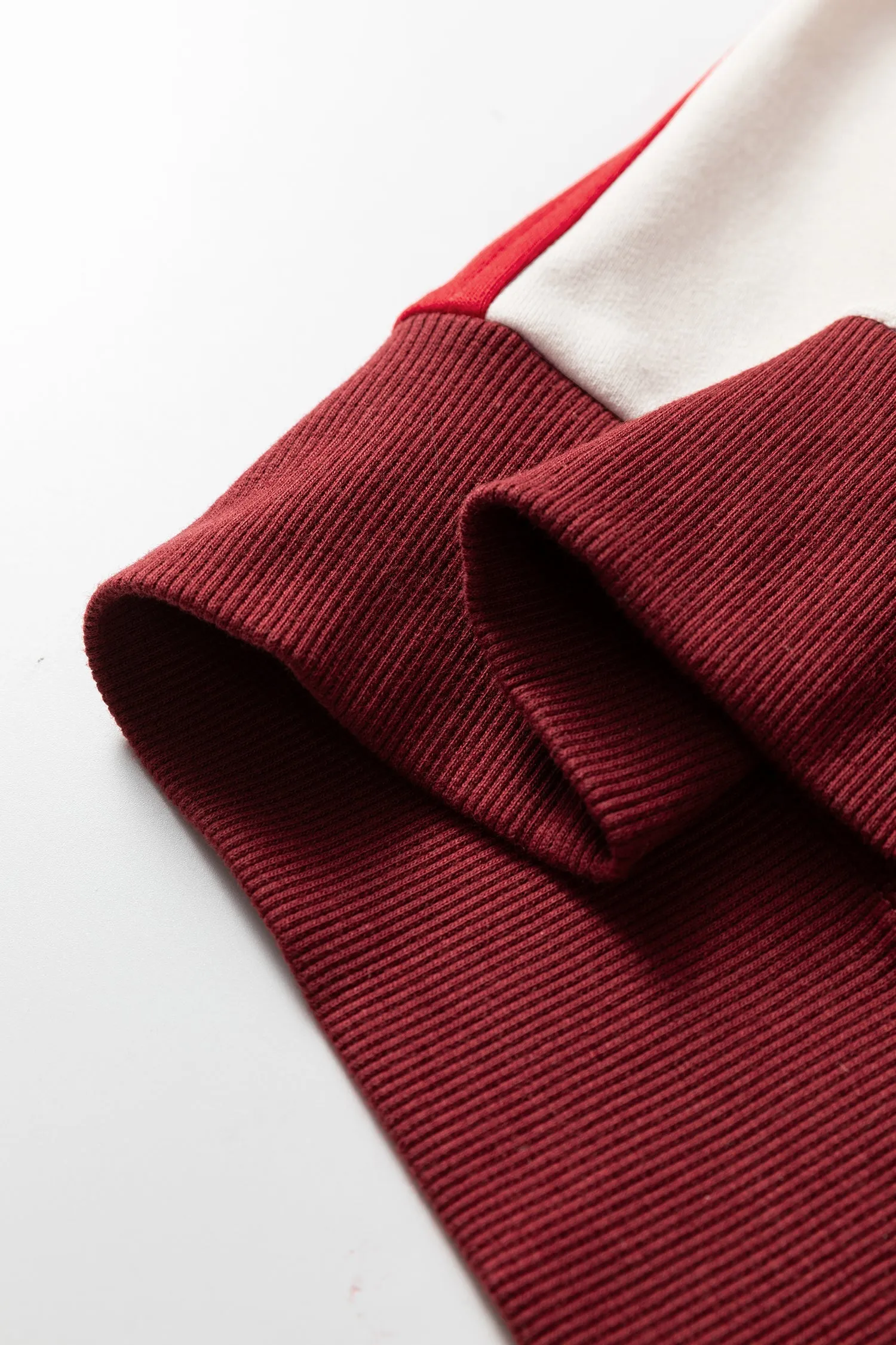 Threaded Pear Whitley Patchwork Snap Oversize Hoodie sold by Zulily product image thumbnail 3