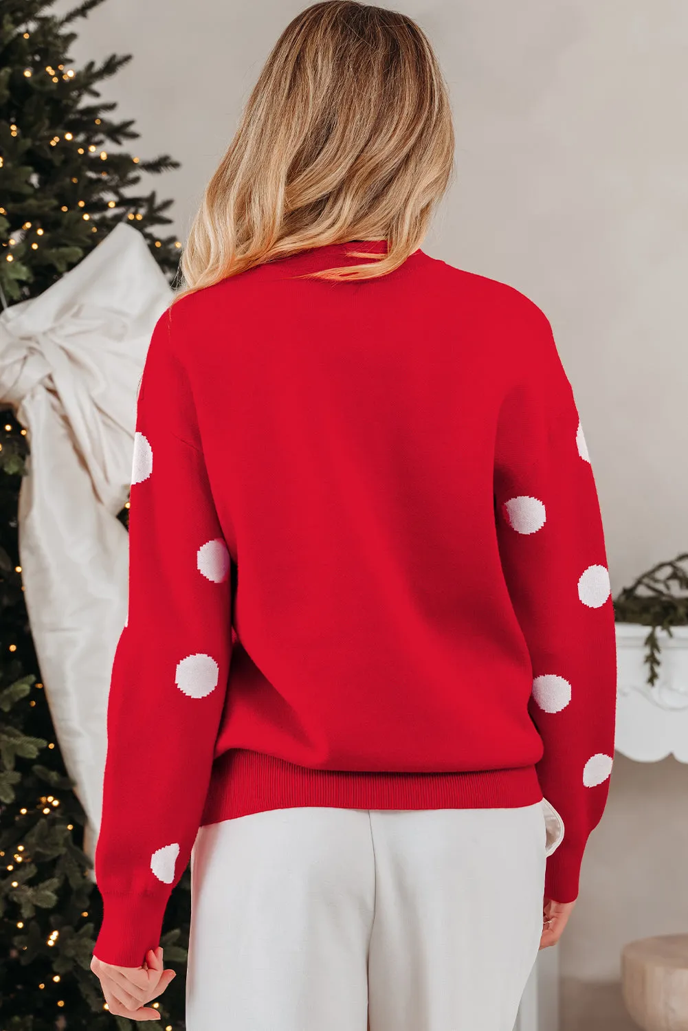 Threaded Pear Tiffany Christmas Holiday Loose Sweater sold by Zulily product image thumbnail 2