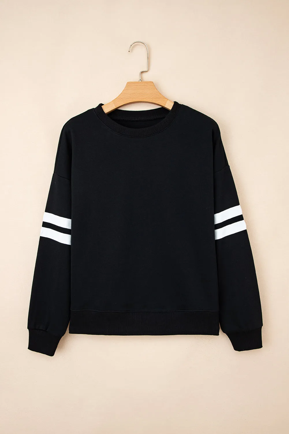 Threaded Pear Taylor Striped Oversized Sweatshirt sold by Zulily product image thumbnail 4