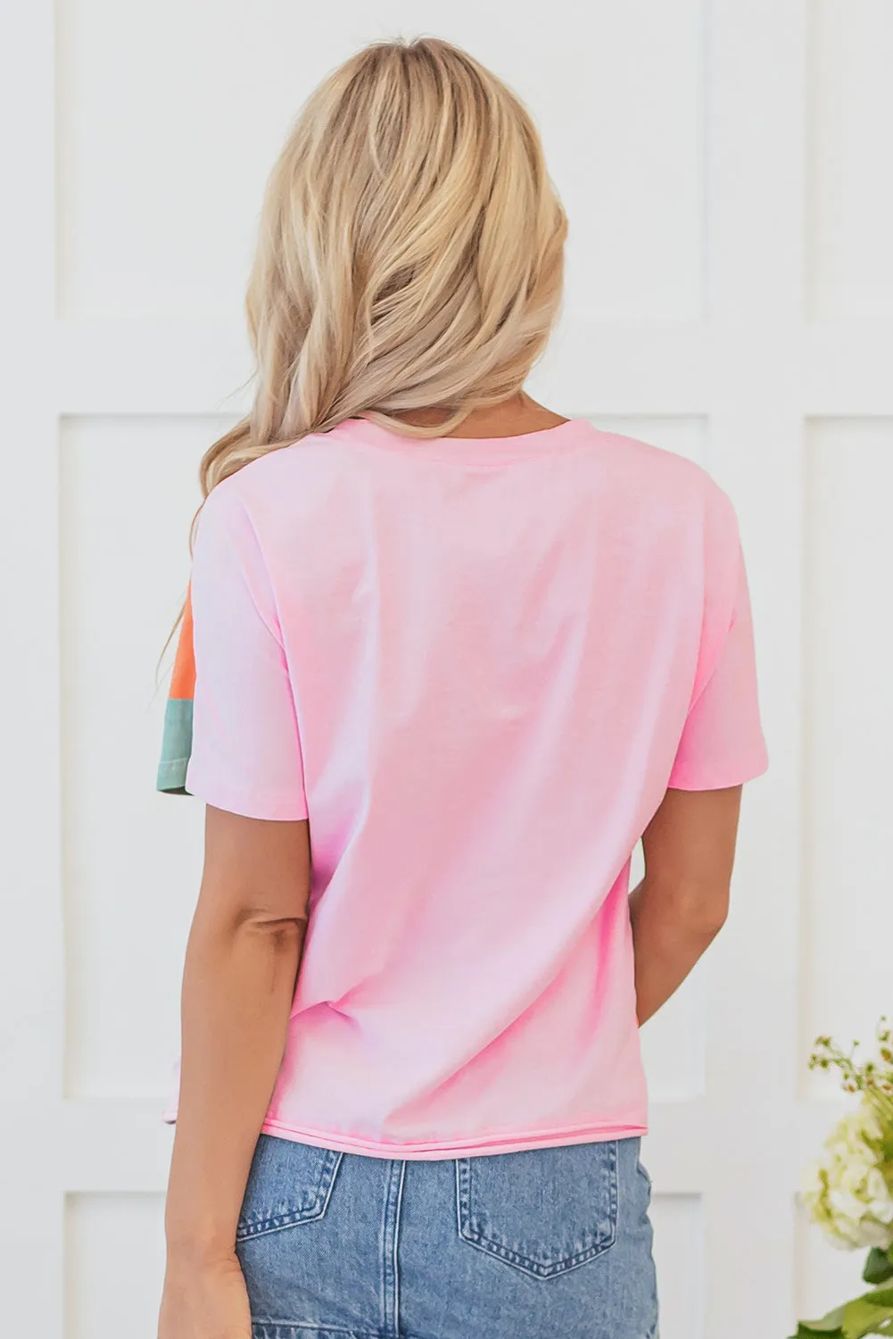 Threaded Pear Sylvie Seamed Crewneck Top. sold by Zulily product image thumbnail 2