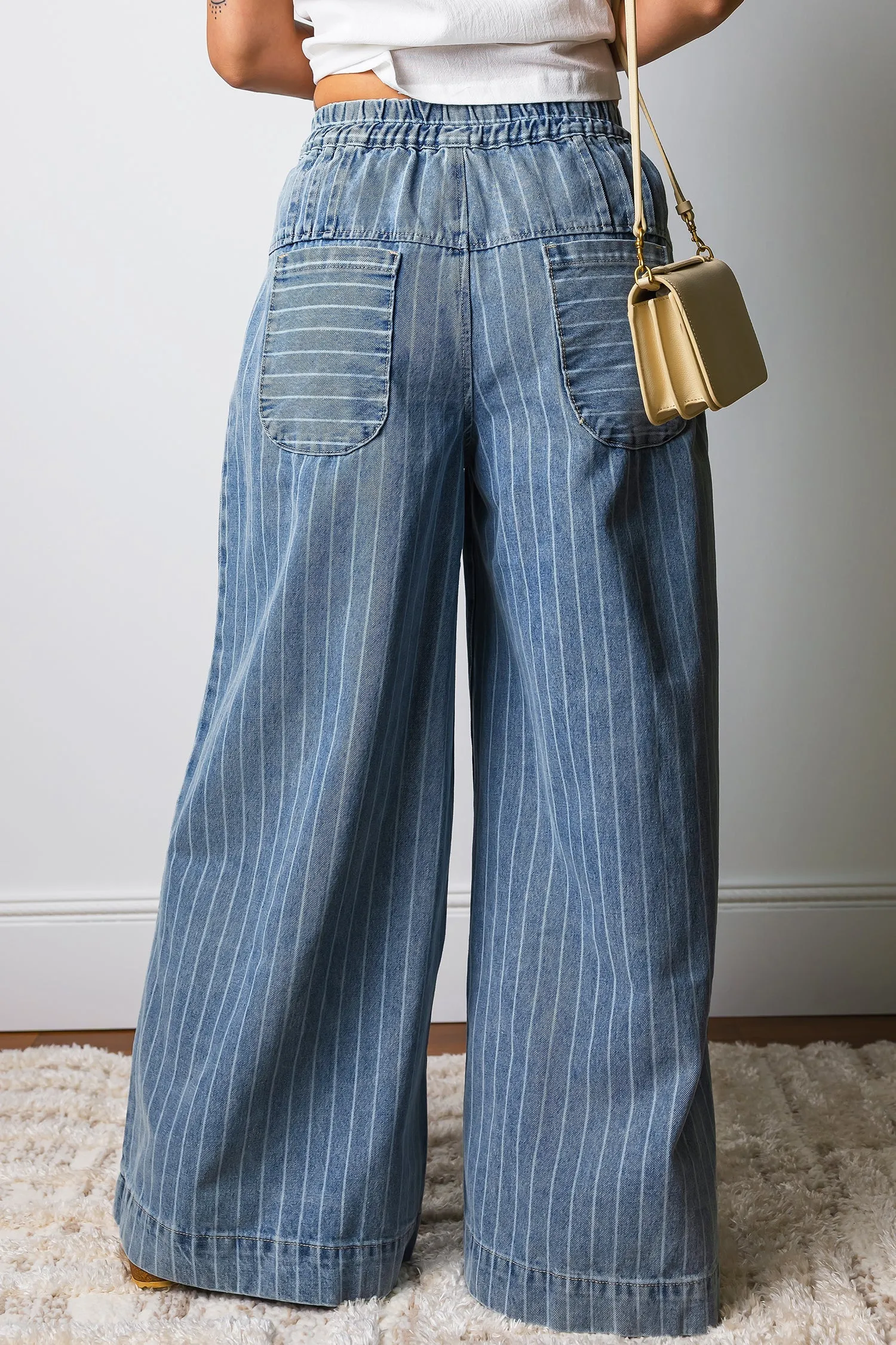 Threaded Pear Sutton Casual Wide Leg Jeans sold by Zulily product image thumbnail 2