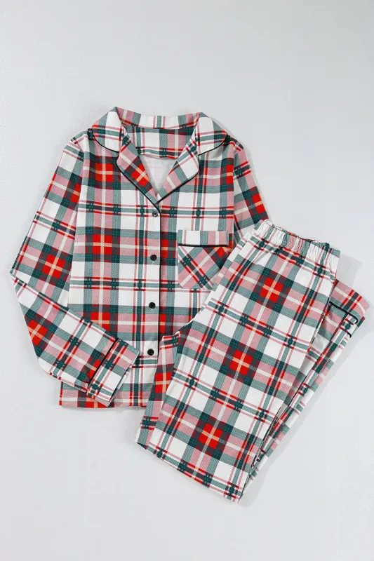 Threaded Pear Sofibetha Long Sleeve Pajamas Set made by Threaded Pear