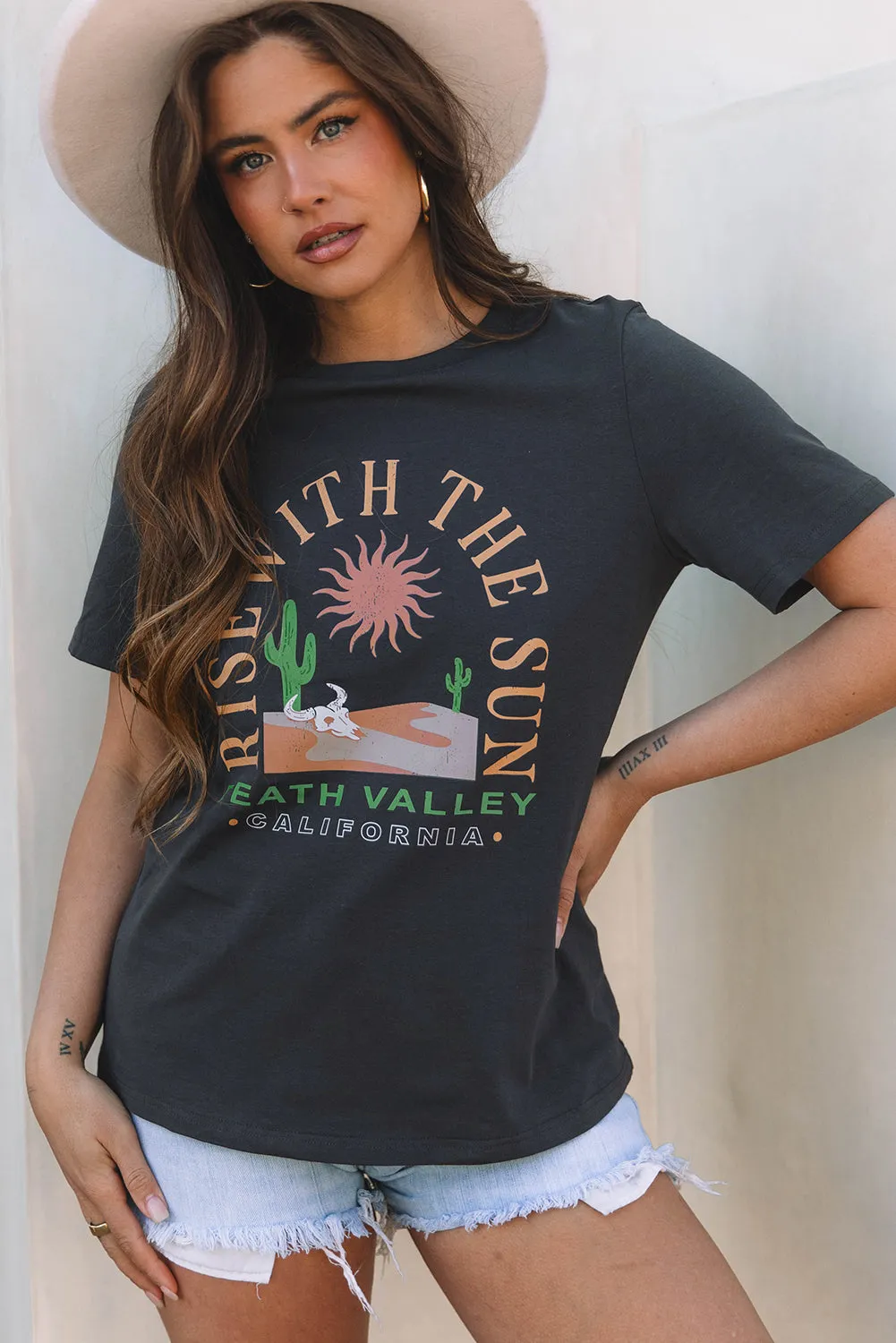 Threaded Pear RISE WITH THE SUN Western Tee sold by Zulily