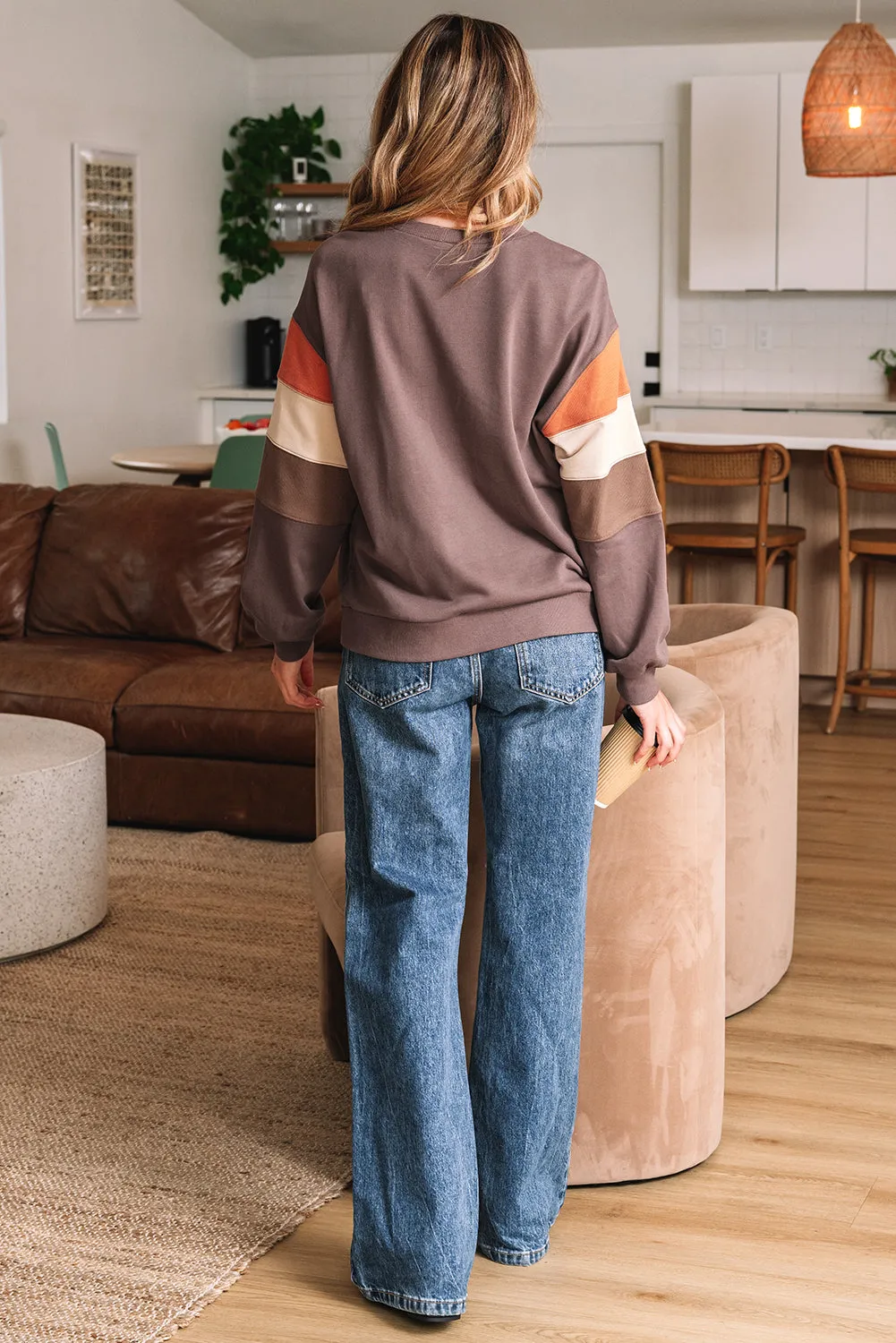 Threaded Pear Piper Pullover Casual Sweatshirt sold by Zulily product image thumbnail 2