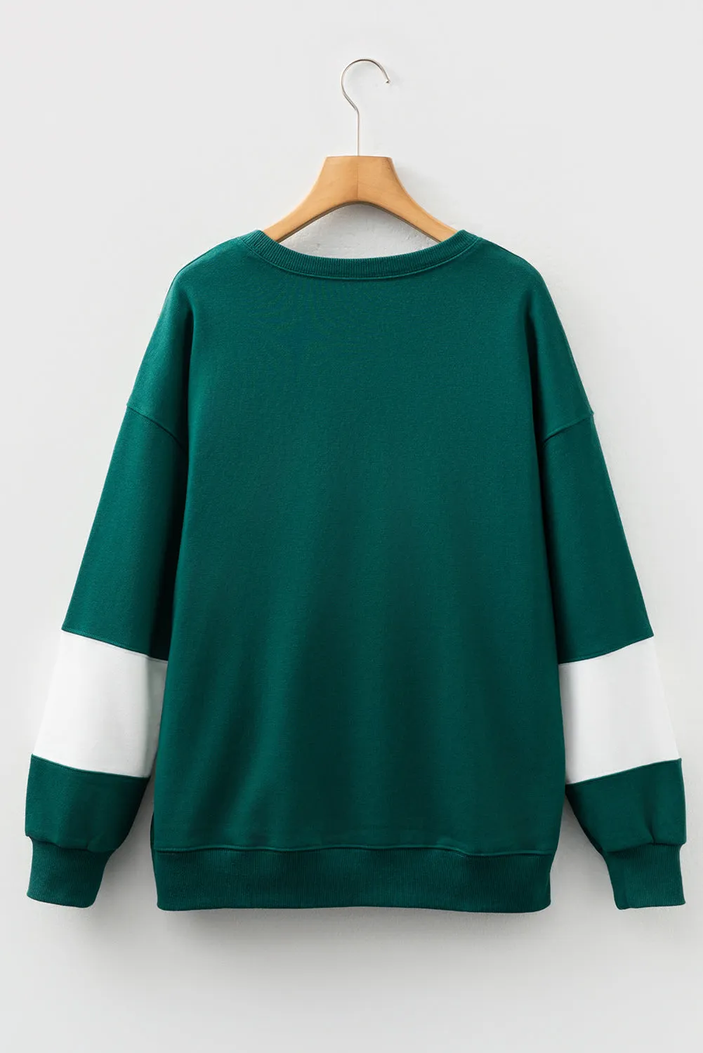 Threaded Pear Phoebe Drop Shoulder Baggy Sweatshirt sold by Zulily product image thumbnail 4