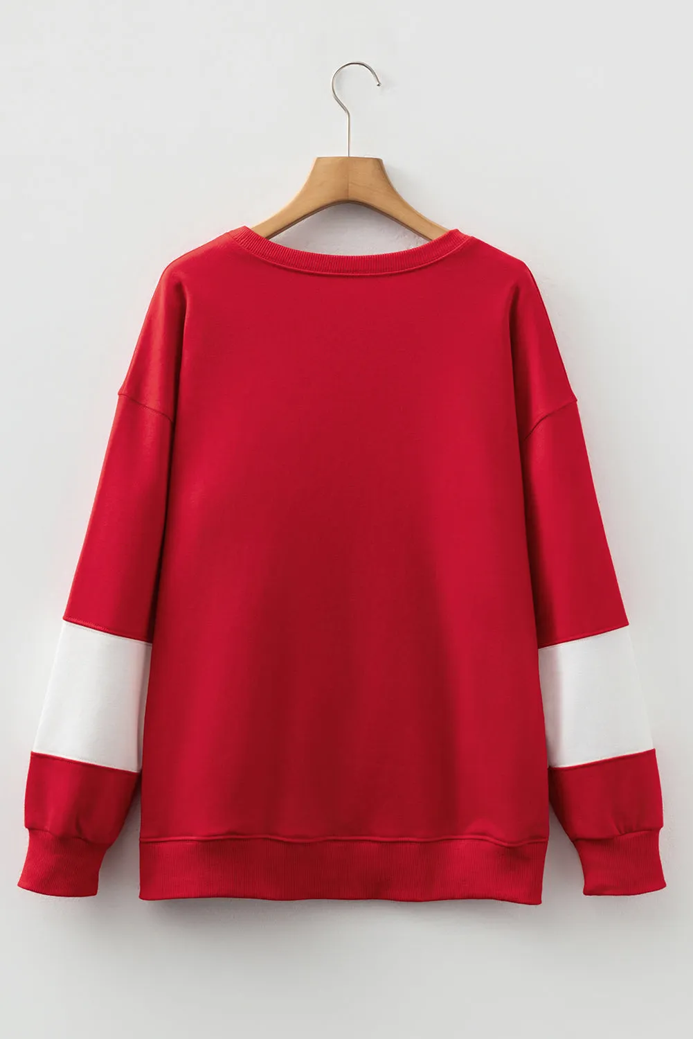 Threaded Pear Phoebe Drop Shoulder Baggy Sweatshirt sold by Zulily product image thumbnail 2