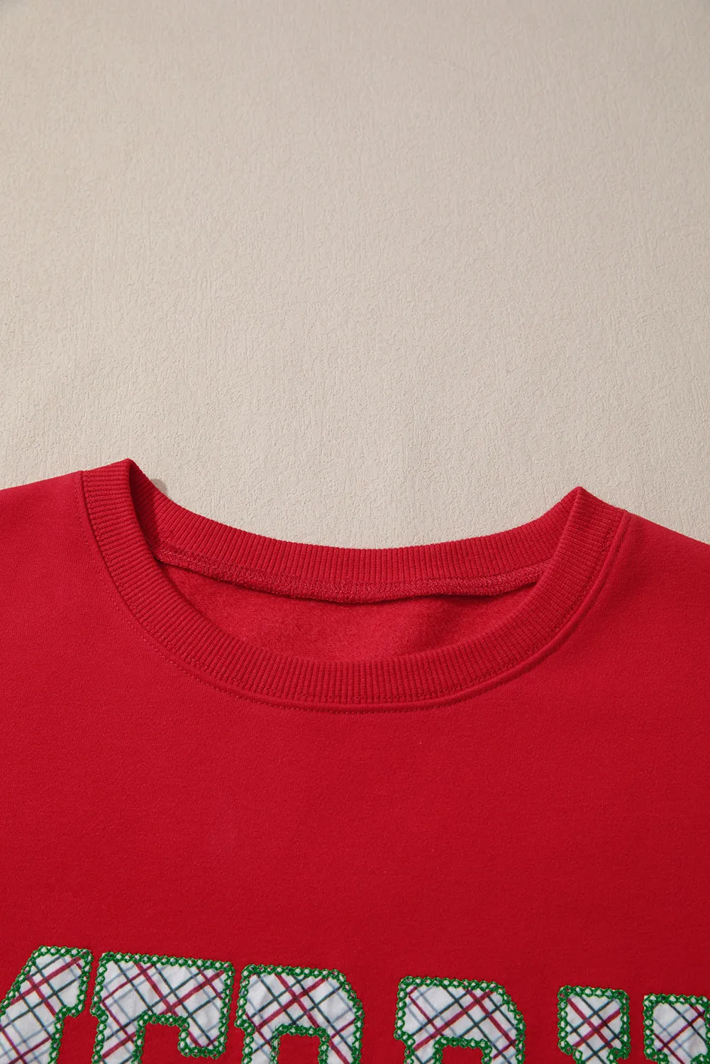 Threaded Pear Paulina Bow Decor Christmas Sweatshirt sold by Zulily product image thumbnail 3
