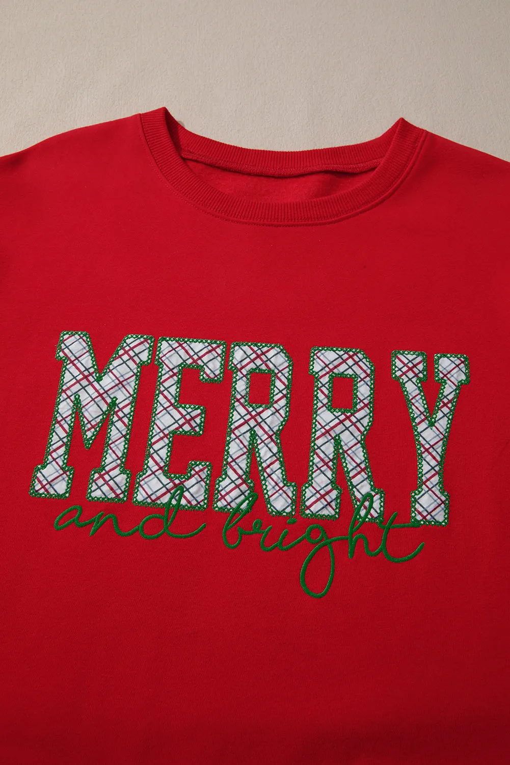 Threaded Pear Paulina Bow Decor Christmas Sweatshirt sold by Zulily product image thumbnail 4