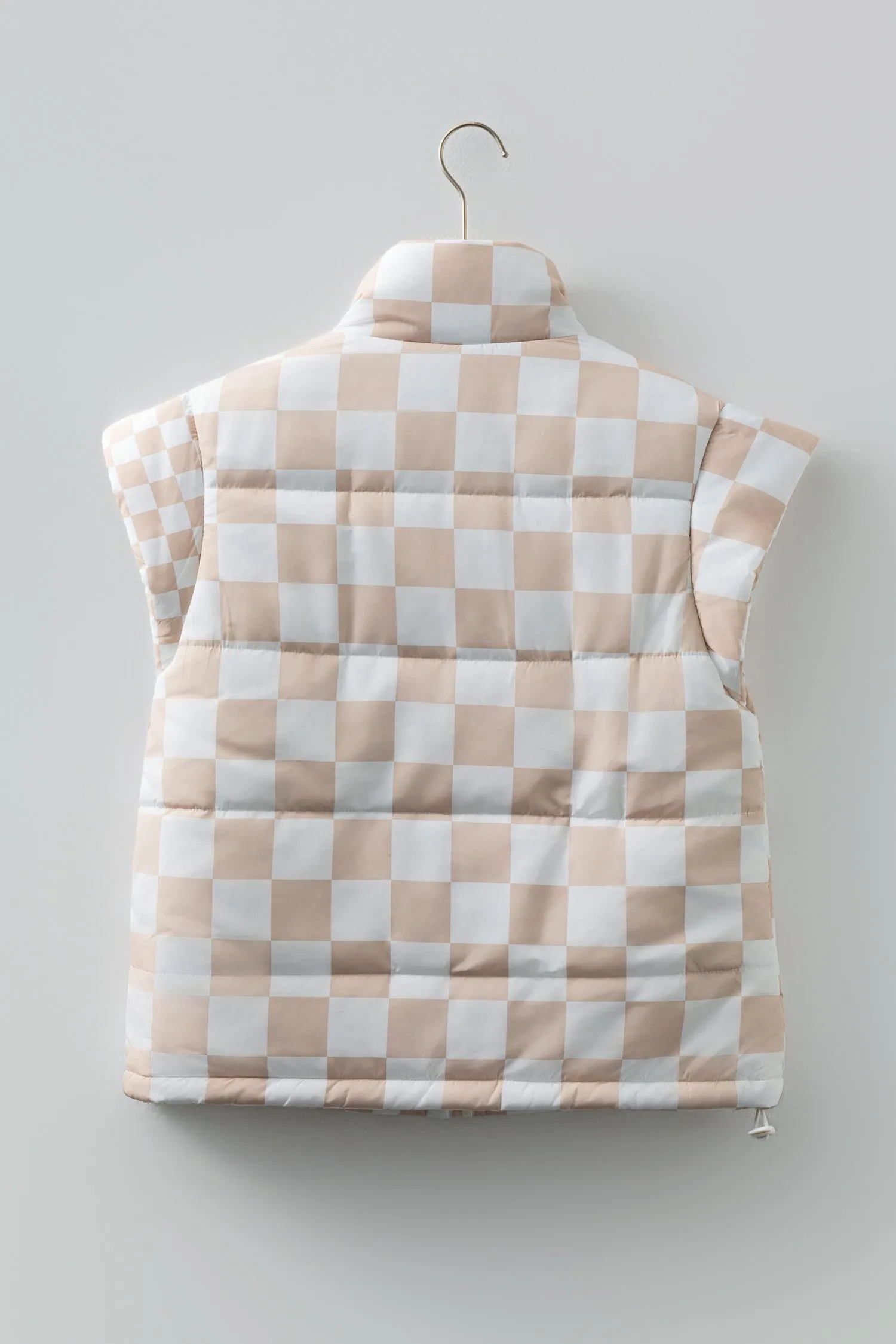 Threaded Pear Ophelia Quilted Zip Up Vest sold by Zulily product image thumbnail 2