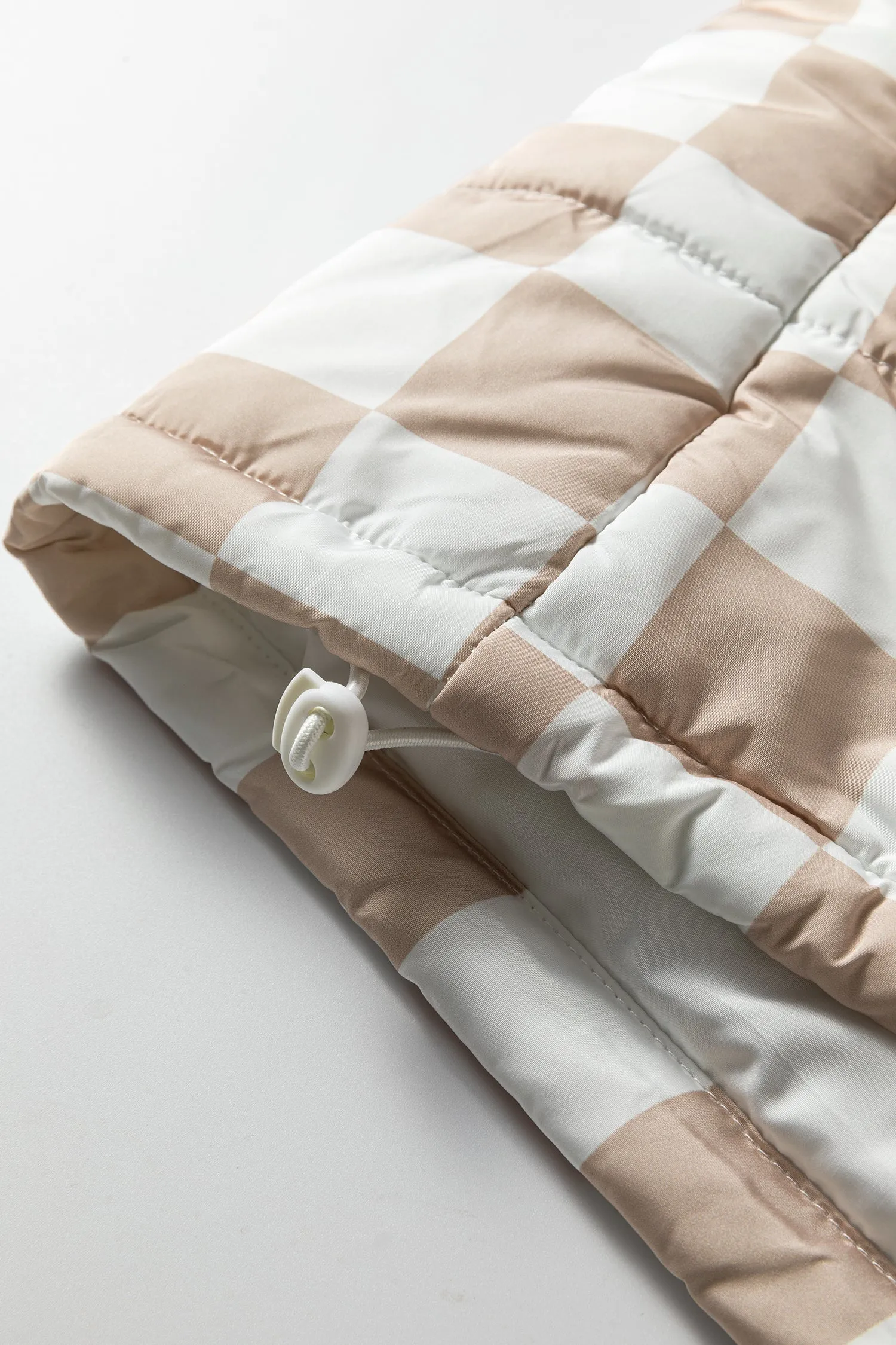 Threaded Pear Ophelia Quilted Zip Up Vest sold by Zulily product image thumbnail 3