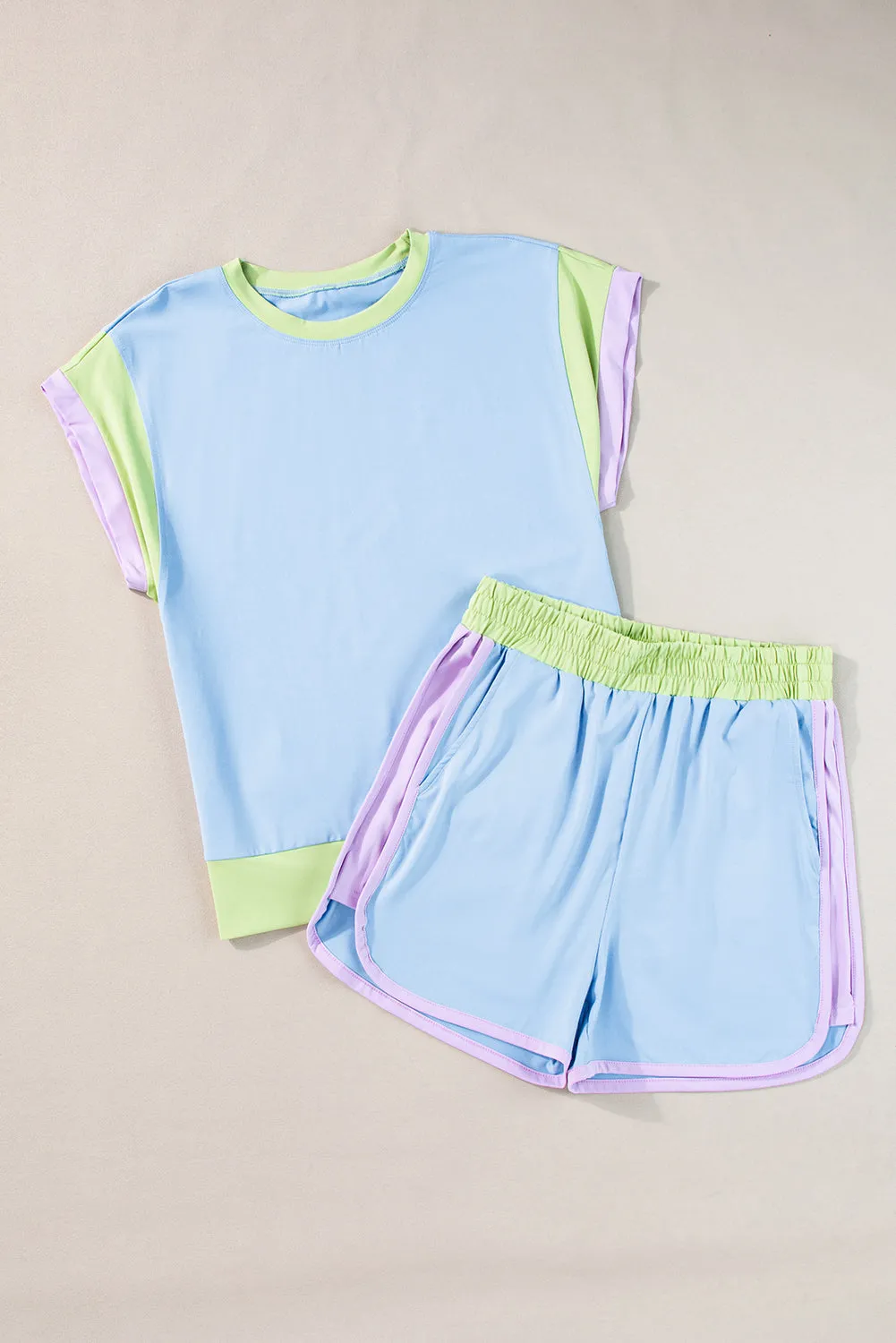 Threaded Pear Monica Tee and Shorts Set sold by Zulily product image thumbnail 4
