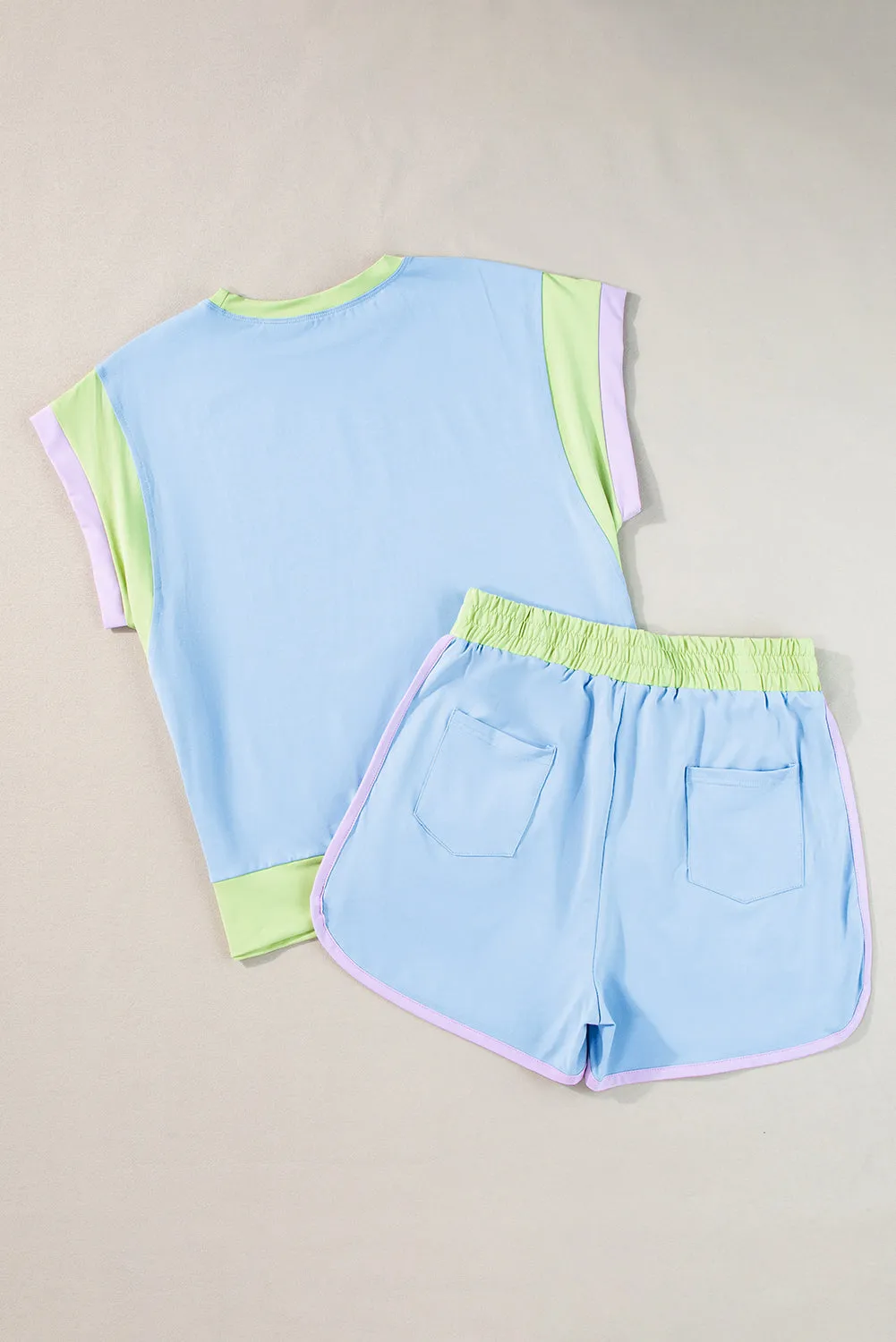 Threaded Pear Monica Tee and Shorts Set sold by Zulily product image thumbnail 5