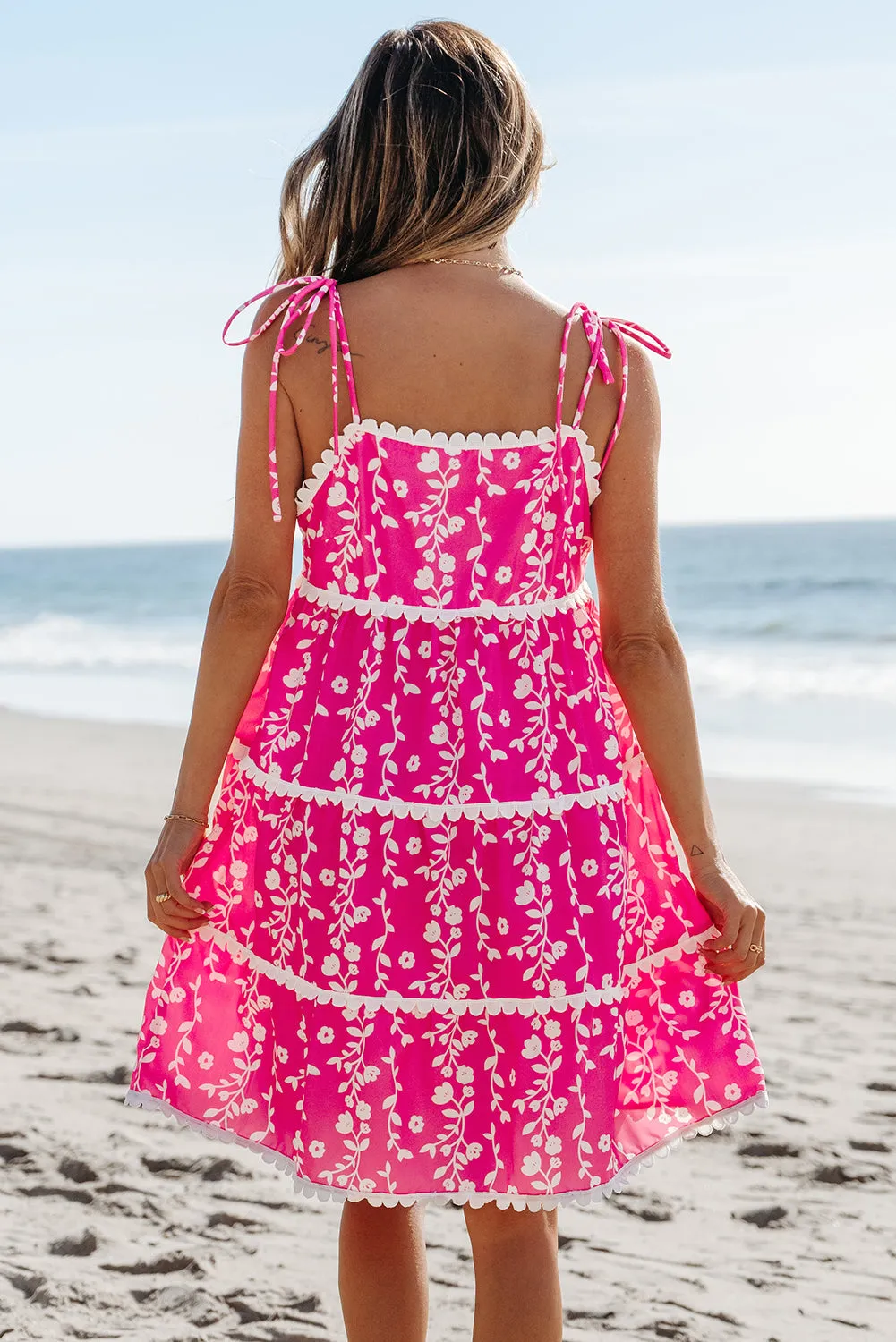 Threaded Pear Mina Ric Rac Patched Sleeveless Mini Dress sold by Zulily product image thumbnail 2