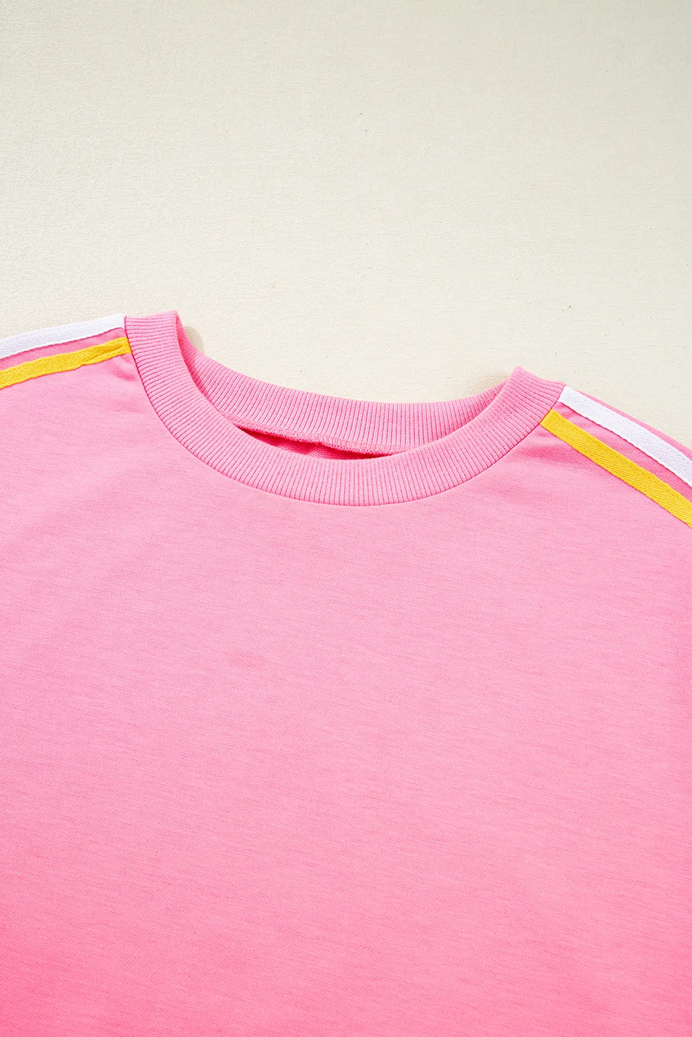 Threaded Pear Milan Contrast Crewneck T Shirt sold by Zulily product image thumbnail 4