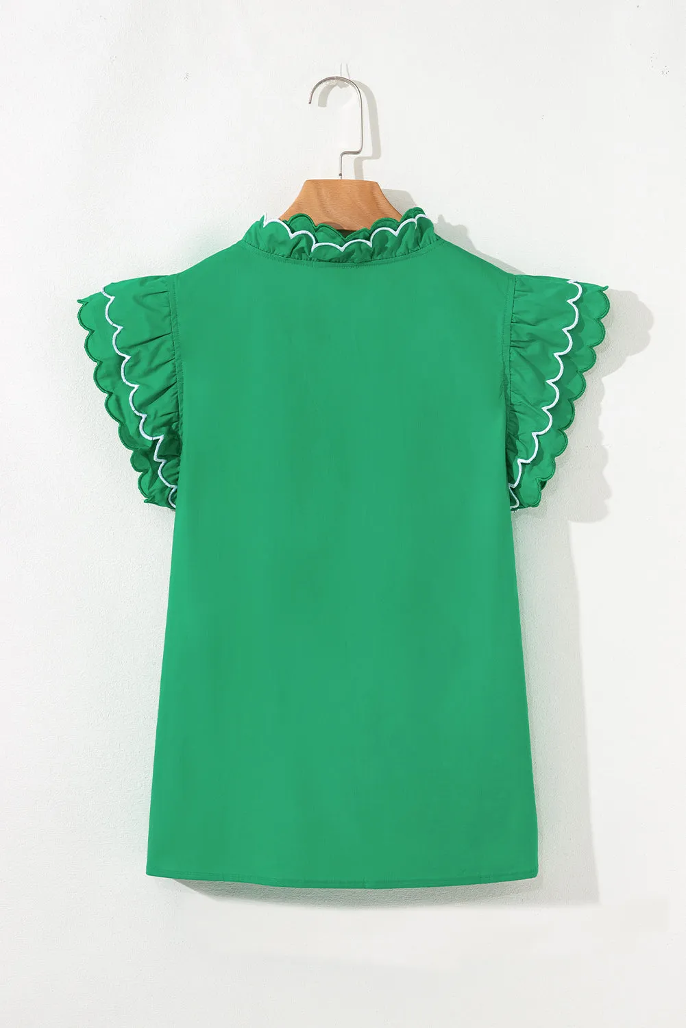 Threaded Pear Mia Layered Short Sleeve Blouse sold by Zulily product image thumbnail 5