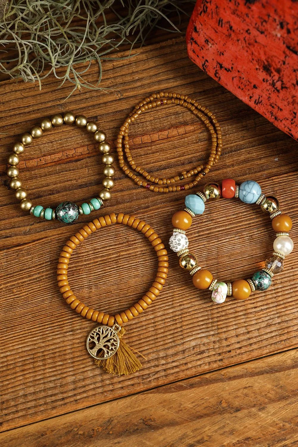 Threaded Pear Maria Boho Beaded Bracelets Set sold by Zulily product image thumbnail 4