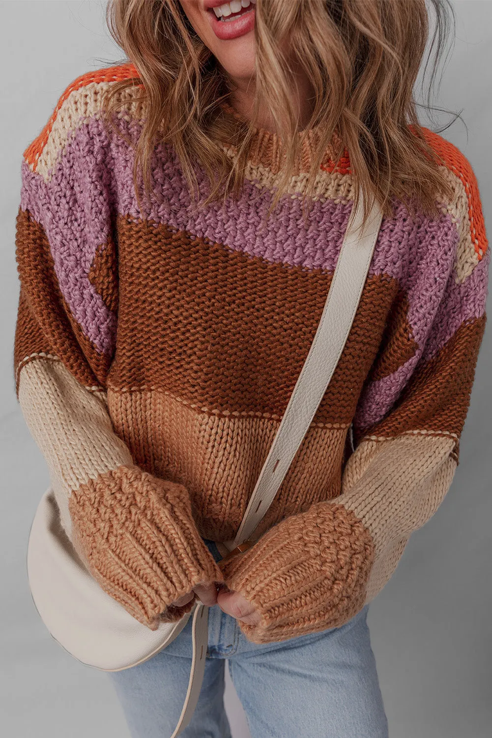 Threaded Pear Lydia Cropped Knitted Sweater sold by Zulily product image thumbnail 5