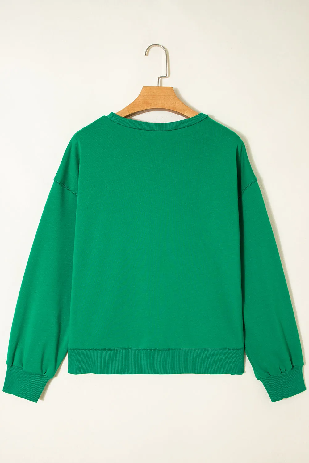 Threaded Pear Luz Embroidered Christmas Holiday Sweatshirt sold by Zulily product image thumbnail 2