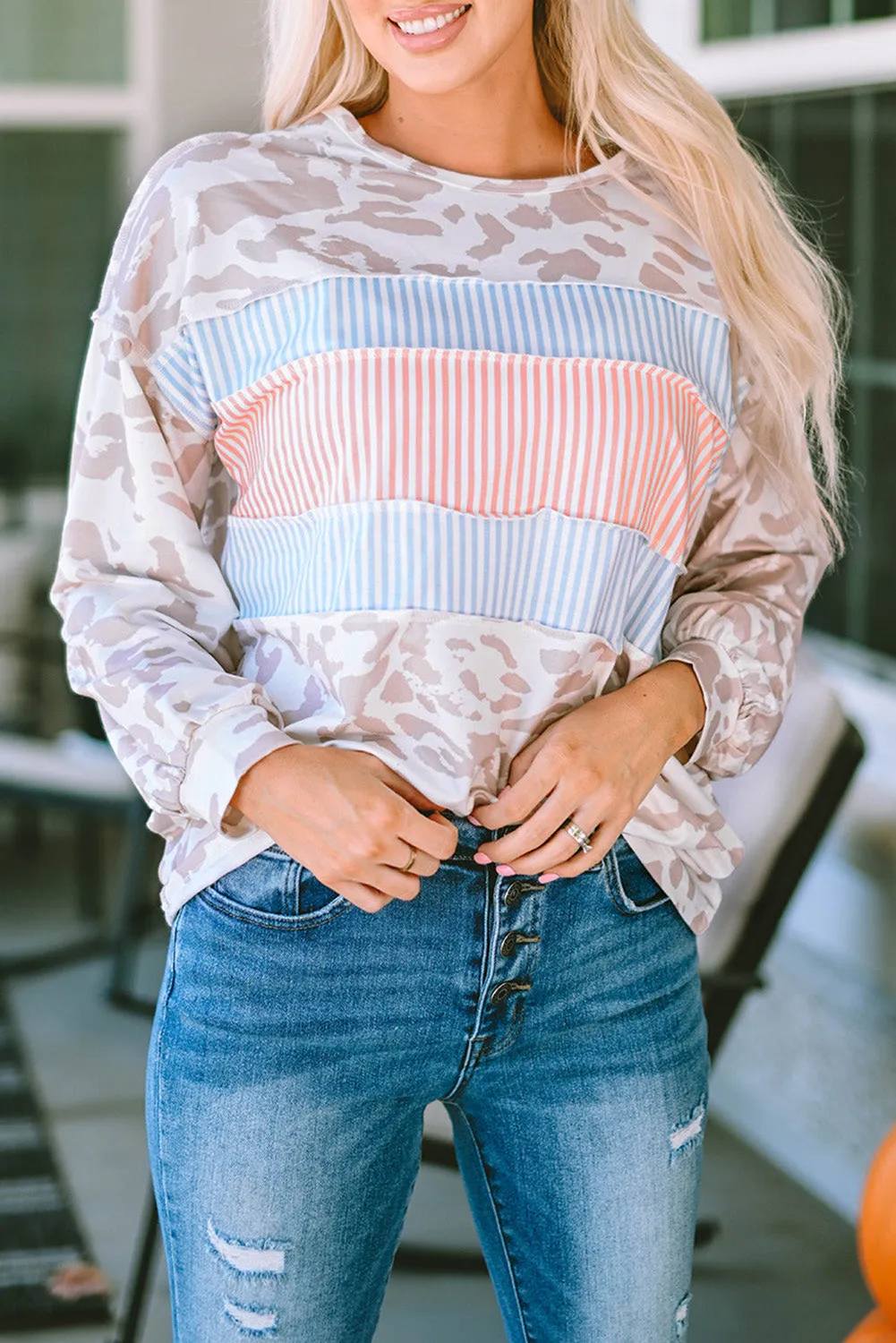 Threaded Pear Logan Puff Sleeve Knit Top sold by Zulily product image thumbnail 5
