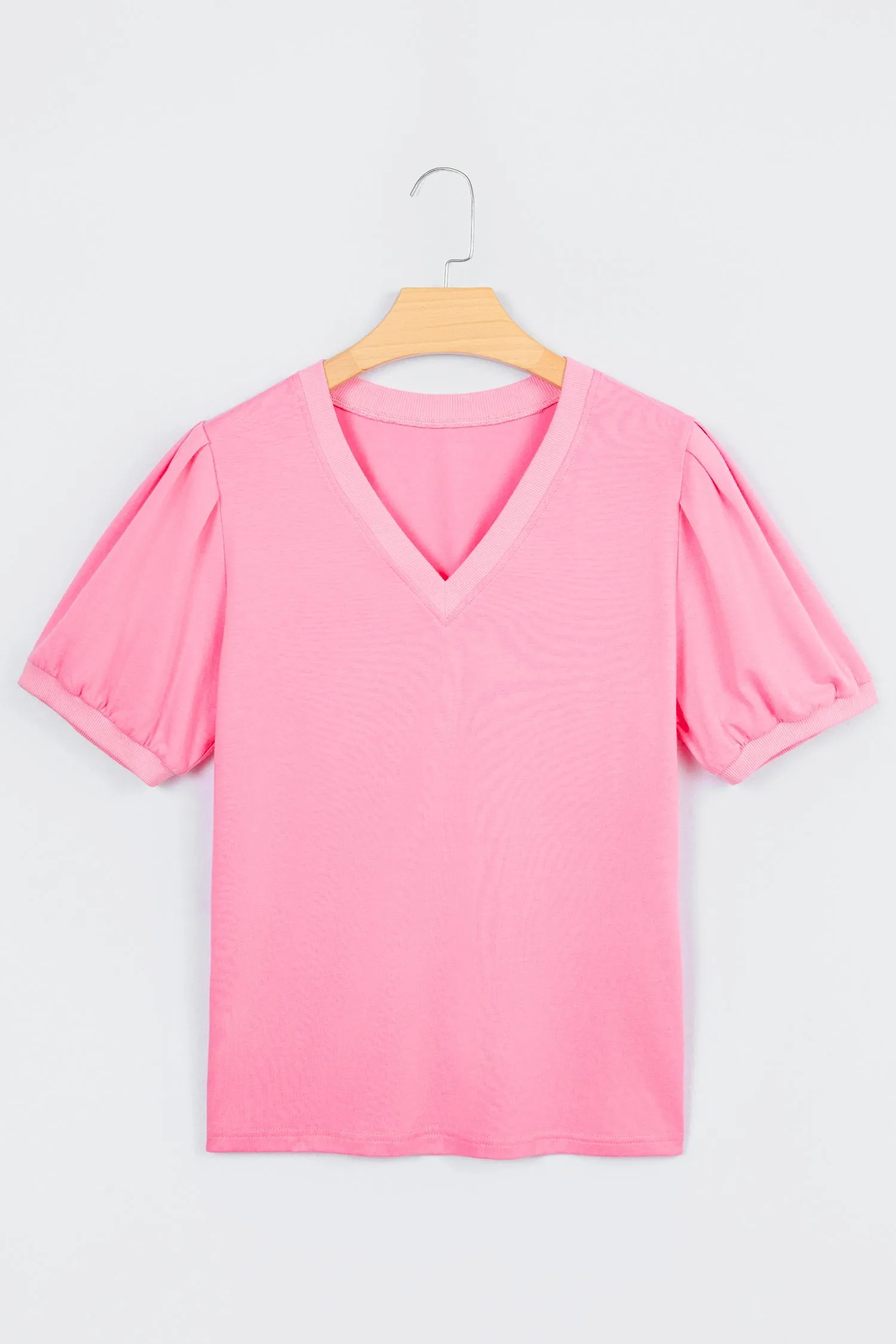 Threaded Pear Lilah Short Puff Sleeve Blouse sold by Zulily product image thumbnail 5