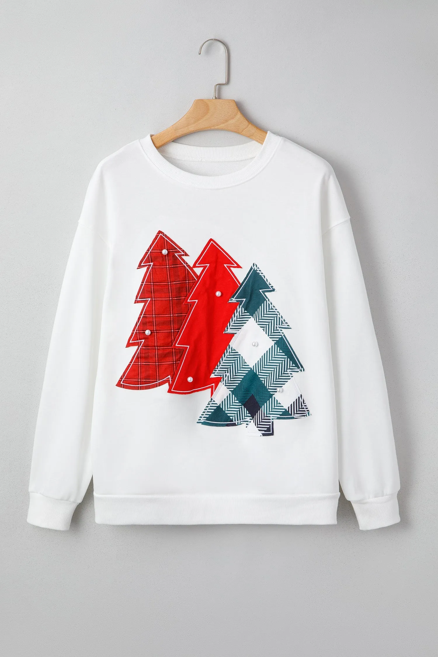 Threaded Pear Kaitlyn Patched Drop Shoulder Sweatshirt sold by Zulily
