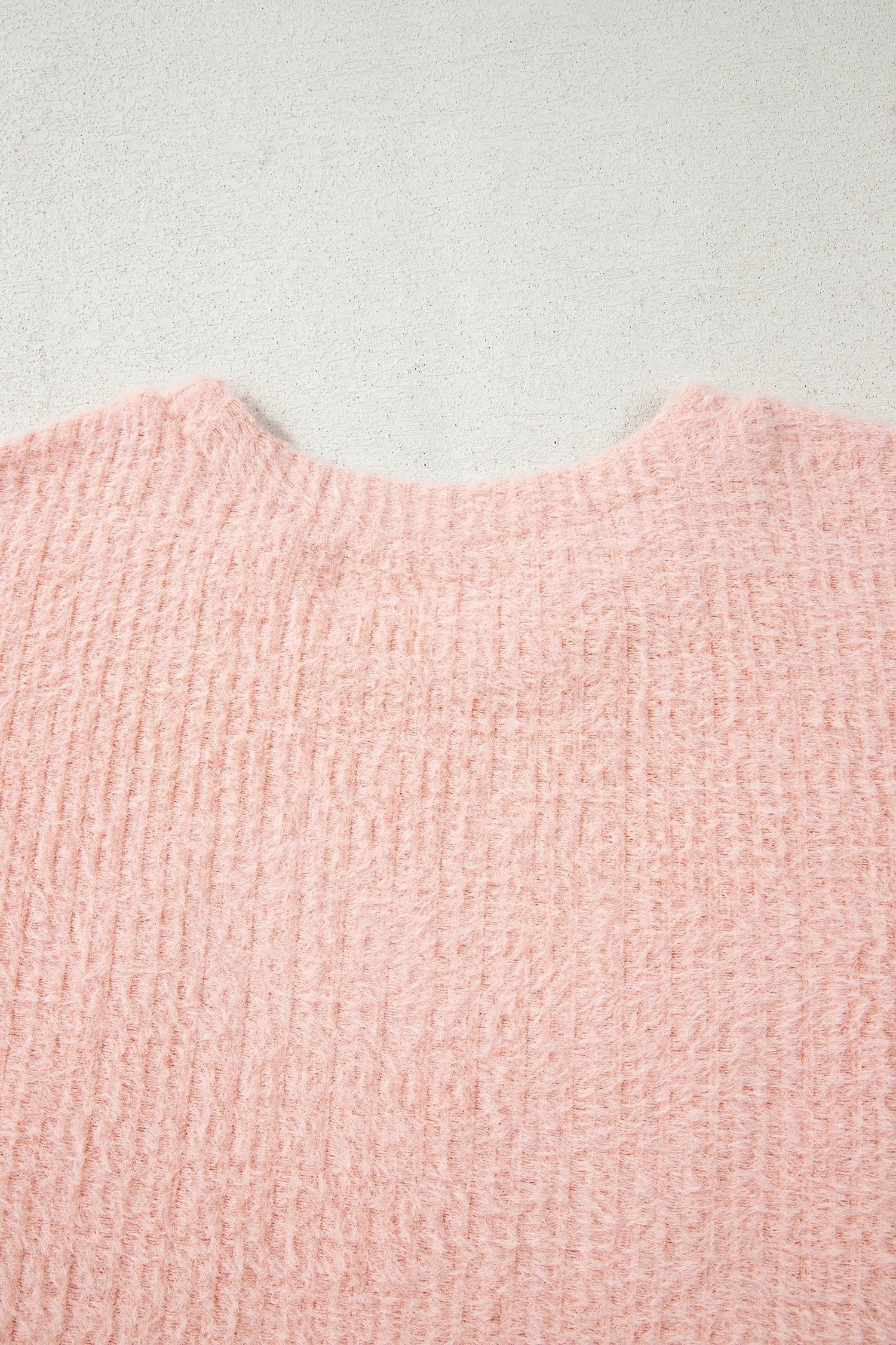 Threaded Pear Ivy Fuzzy Ribbed Texture Long Sleeve Top sold by Zulily product image thumbnail 4