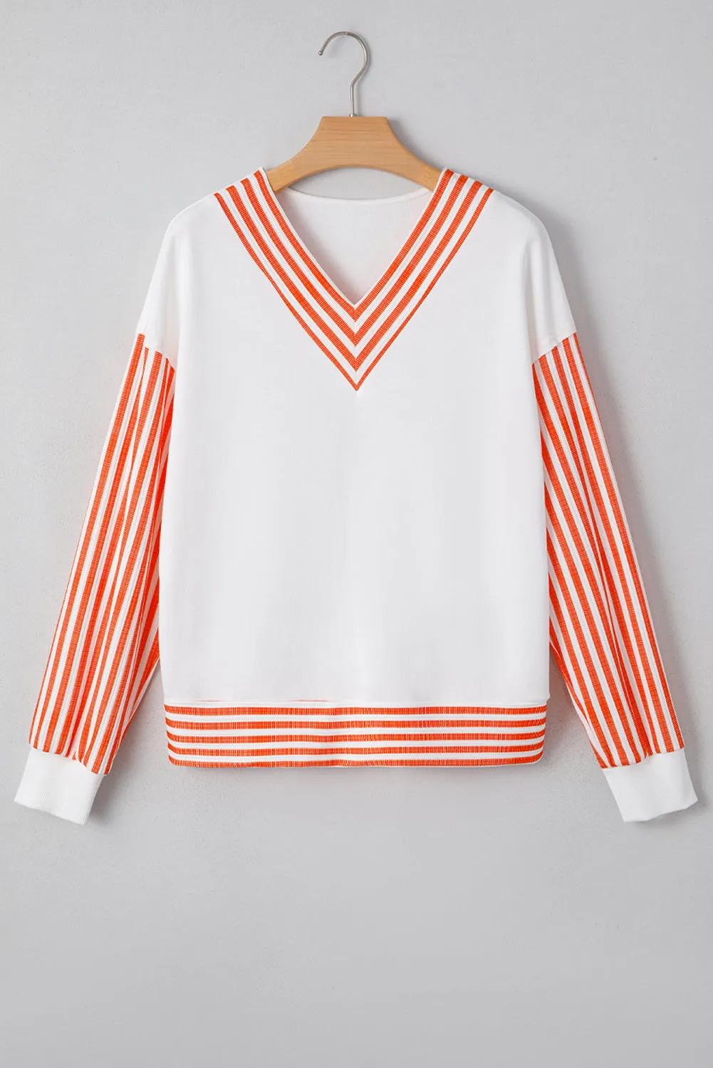 Threaded Pear Isla Drop Shoulder Patchwork Long Sleeve Top sold by Zulily
