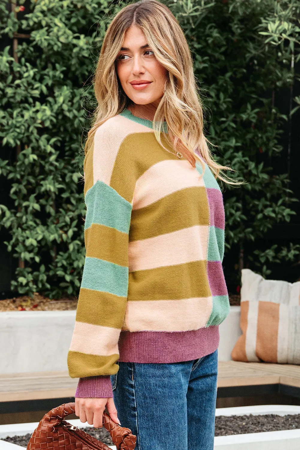 Threaded Pear Isabelle Ribbed Edge Casual Sweater sold by Zulily product image thumbnail 5