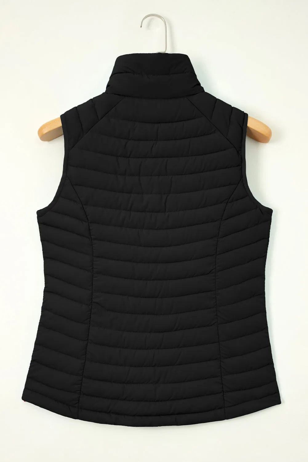 Threaded Pear Harper Quilted Zipped Puffer Vest sold by Zulily product image thumbnail 2