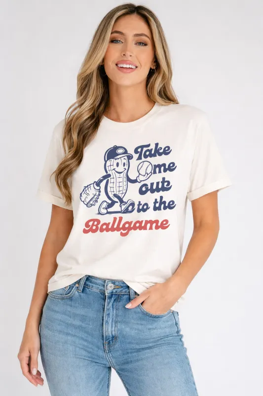 Threaded Pear Hattie the Ballgame Casual Tee made by Threaded Pear