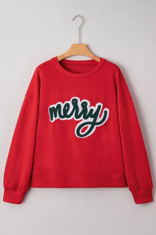 Threaded Pear Grelyra Holiday Christmas Graphic Sweatshirt made by Threaded Pear