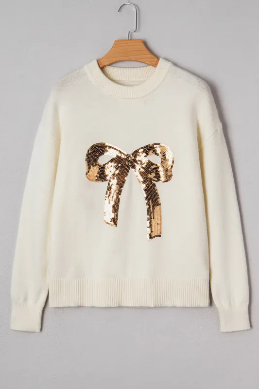 Threaded Pear Faith Graphic Christmas Holiday Sweater made by Threaded Pear