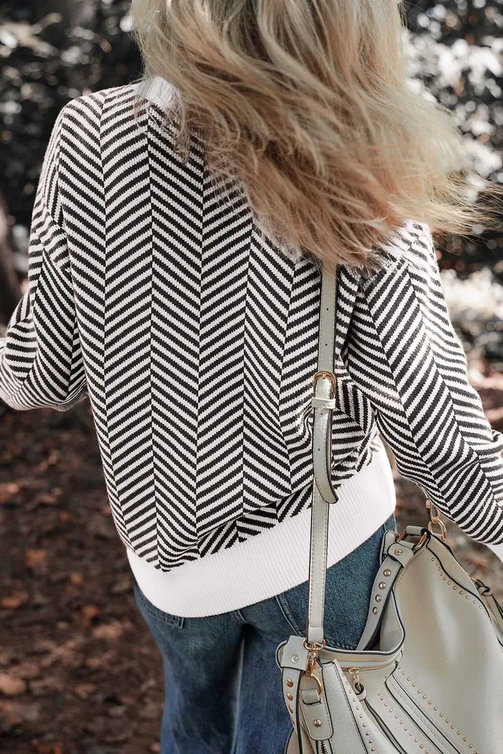 Threaded Pear Evelyn Edge Drop Shoulder Sweater sold by Zulily product image thumbnail 3