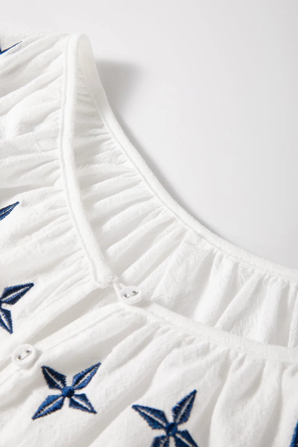 Threaded Pear Emavie Long Sleeve Blouse Long Sleeve Top sold by Zulily product image thumbnail 3